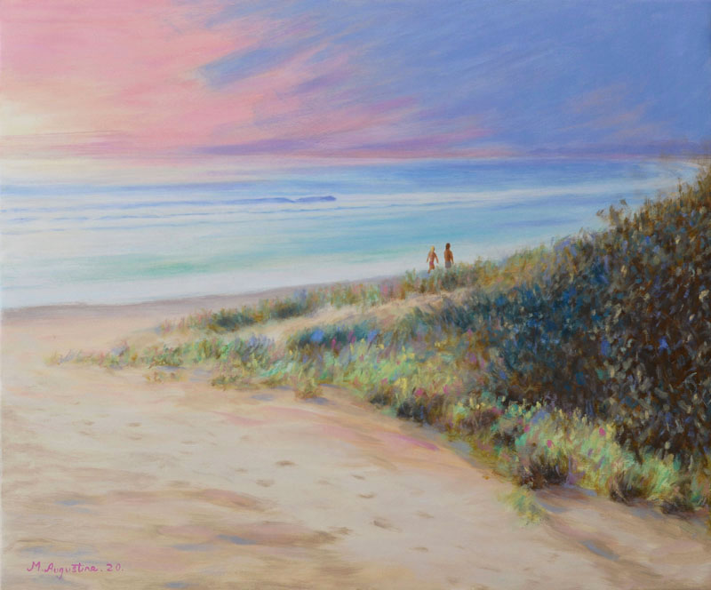 Beach stroll 51x61cm $700